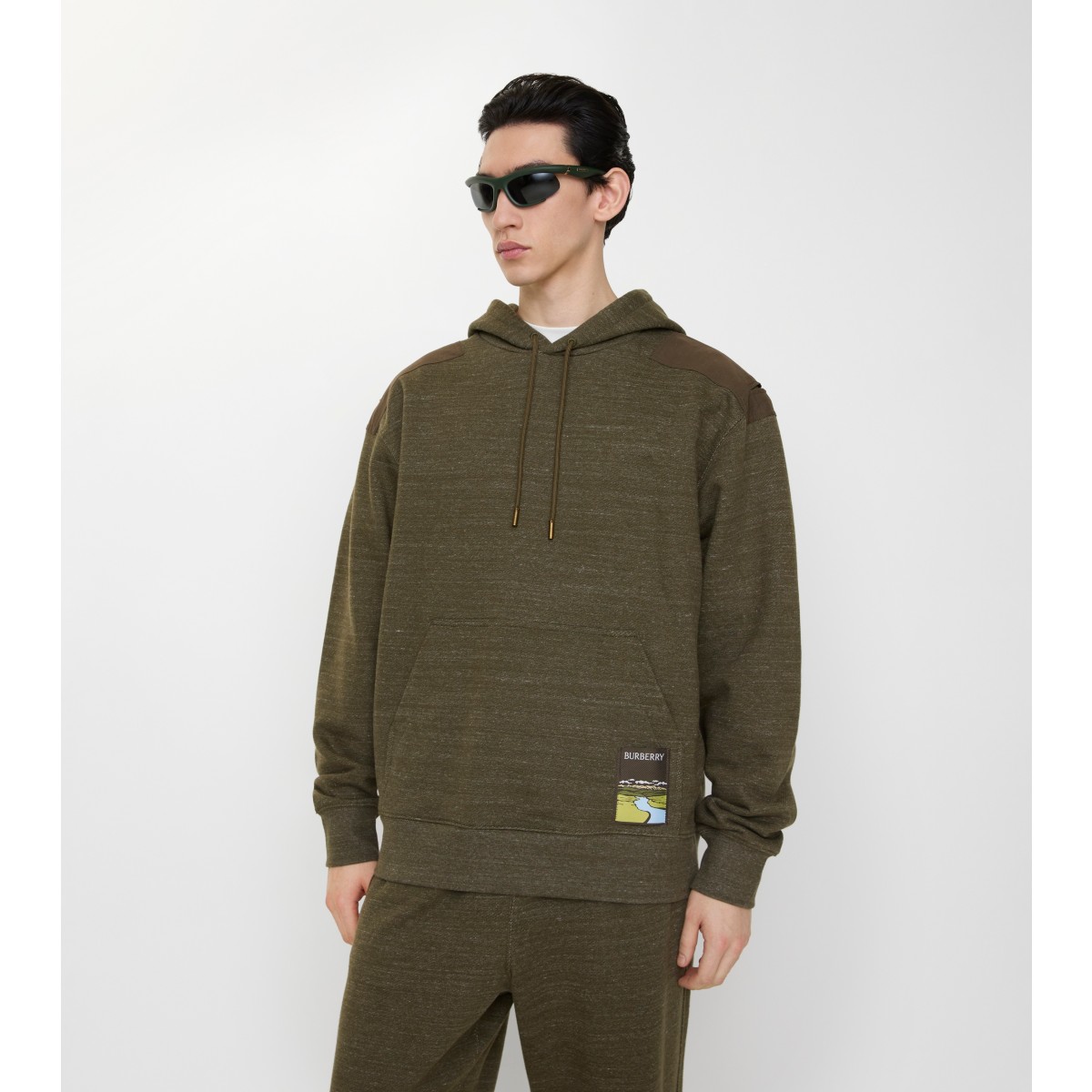  Landscape Label Hoodie