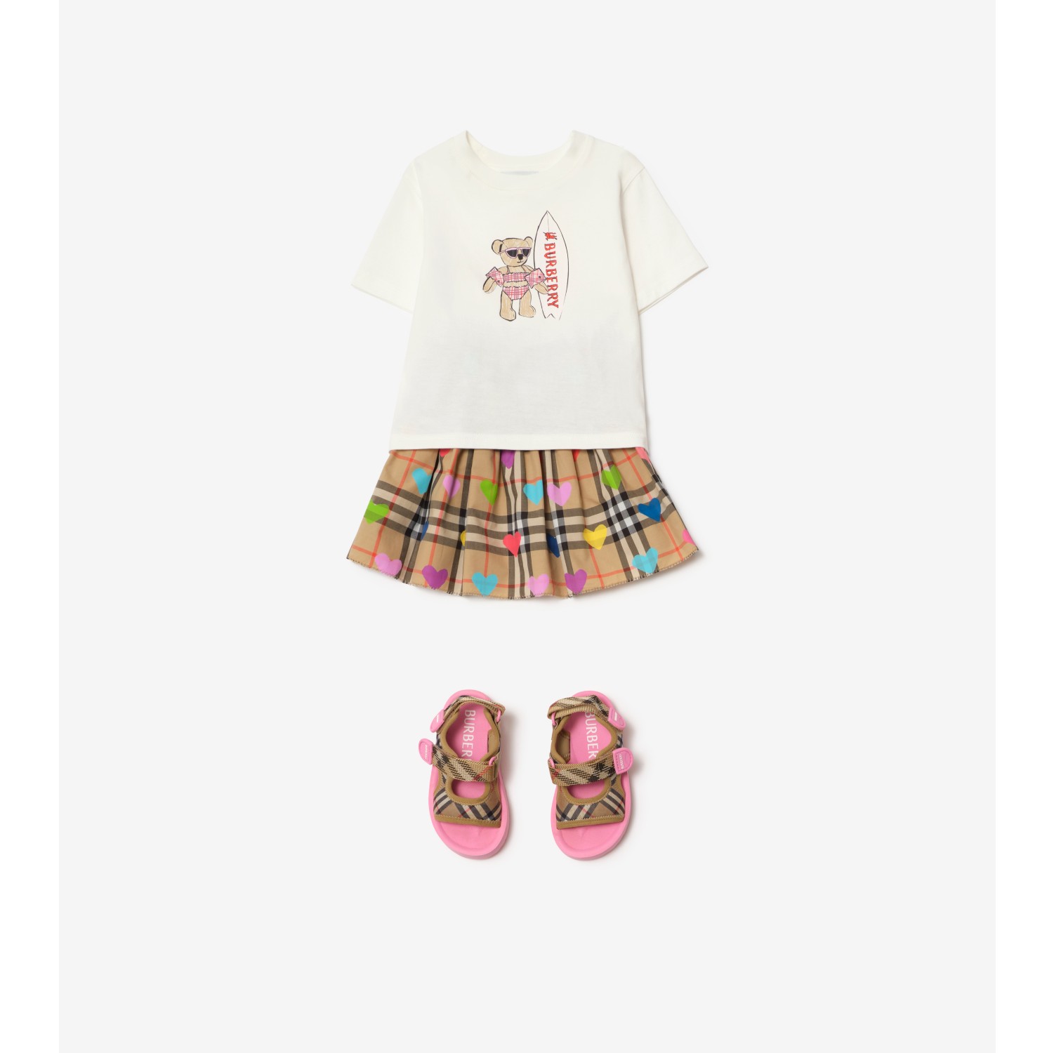 Surfer Bear Cotton T-shirt