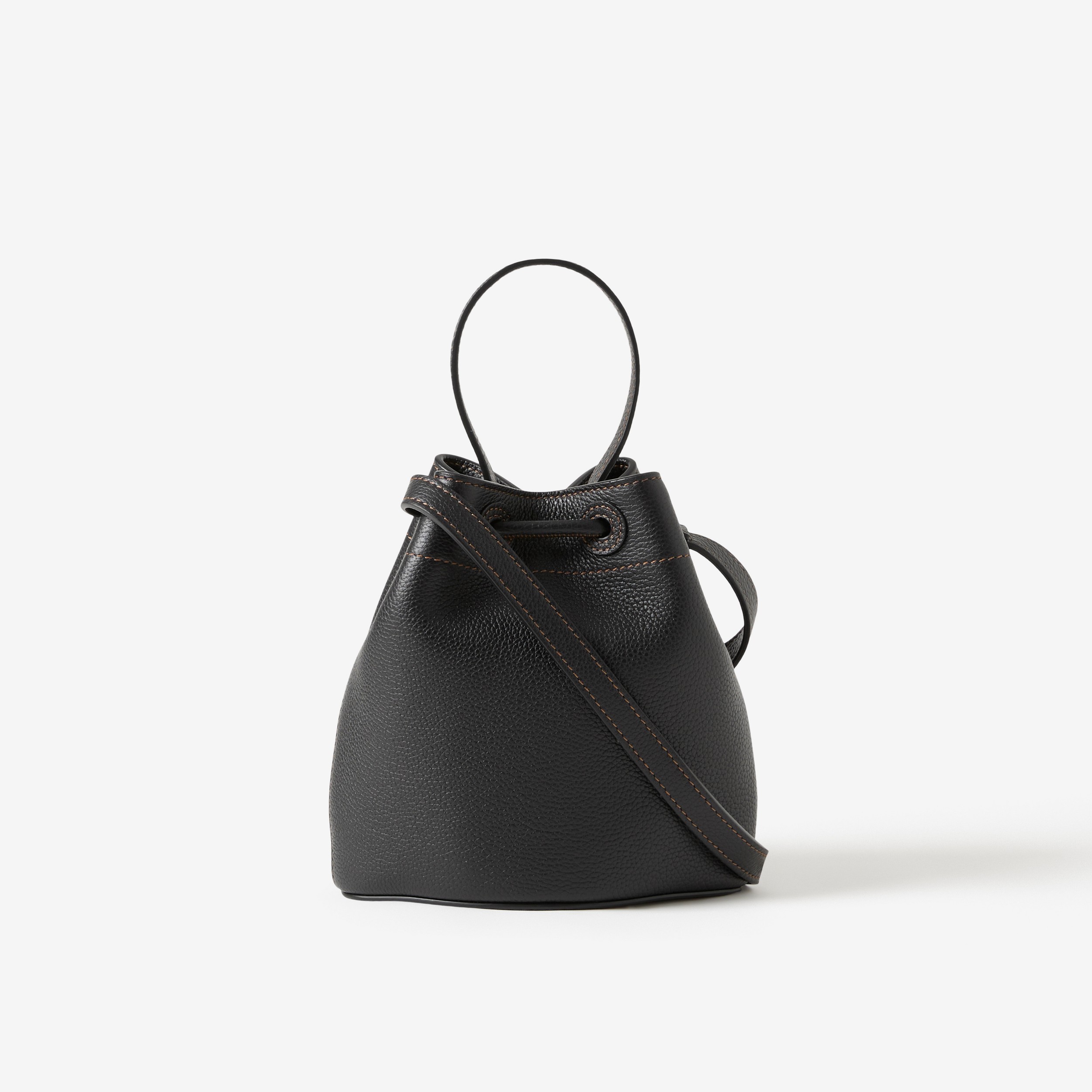 Mini TB Bucket Bag in Black - Women | Burberry® Official - 3