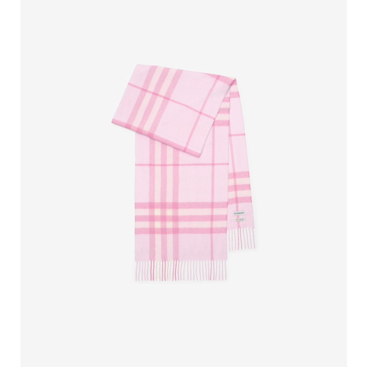  Check Cashmere Scarf