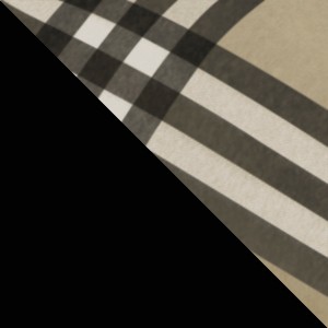【関税&送料込】Burberry Top チェック＆レザー ハイトップスニーカー (サンド) - チルドレン