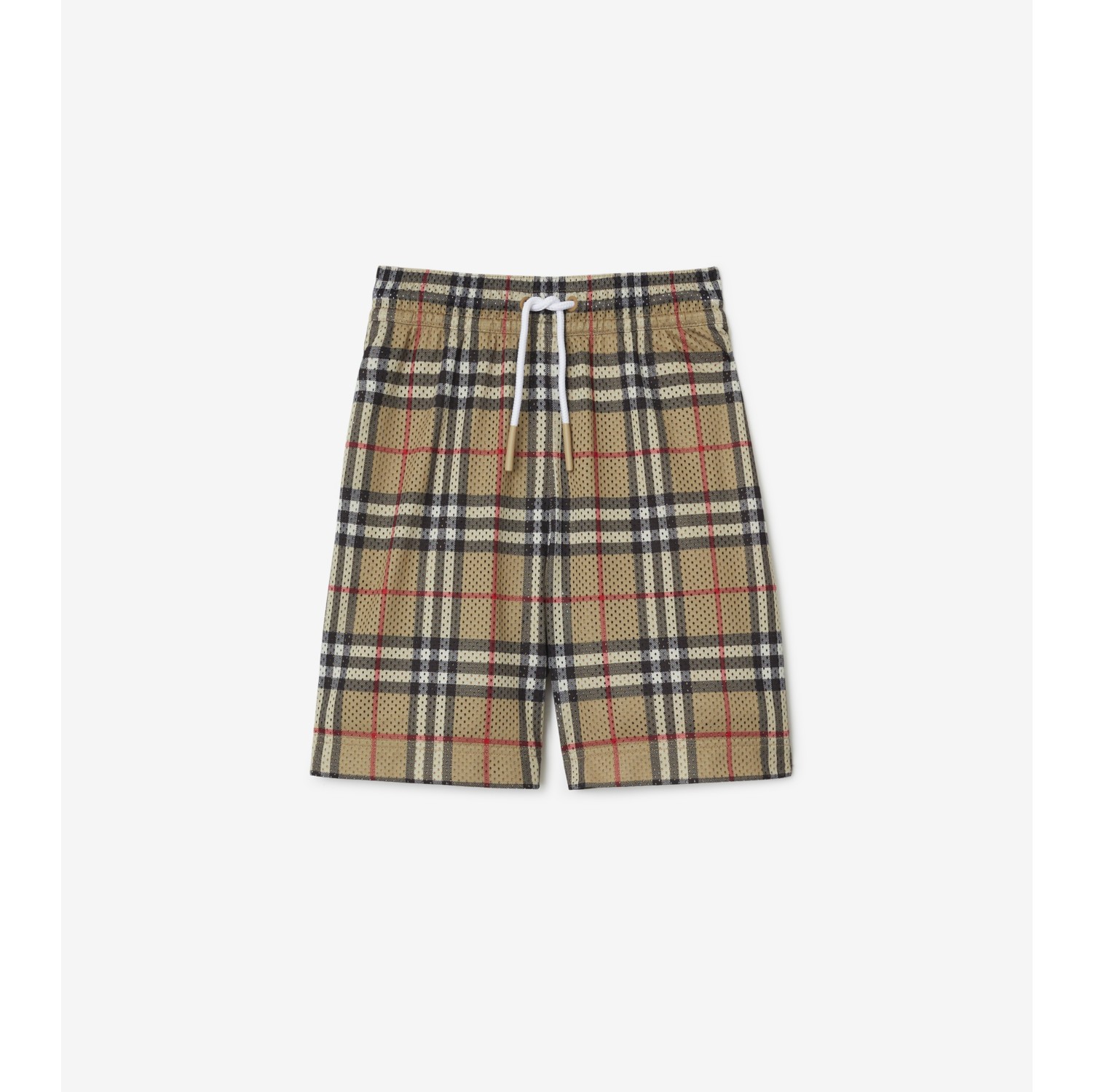 Burberry Check swim briefs in beige - Burberry