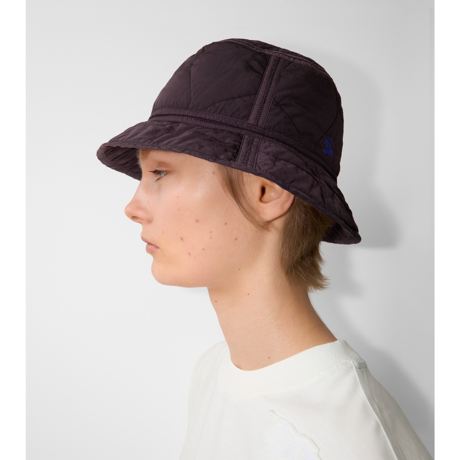 Quilted Nylon Bucket Hat