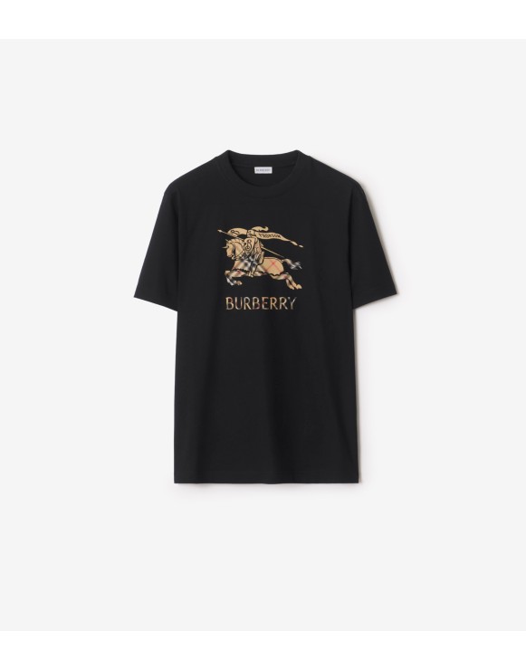 Baumwoll-T-Shirt mit EKD-Motiv in Ombré-Optik
