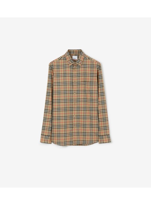 Camisa xadrez best sale masculina burberry