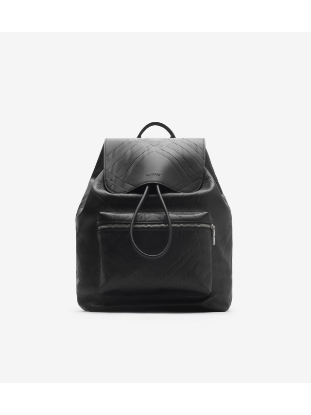 黒シャツ革財布ローファーデニム鞄にBurberryバーバリーリュック メンズ デザイナー バックパック | Burberry® 公式サイト