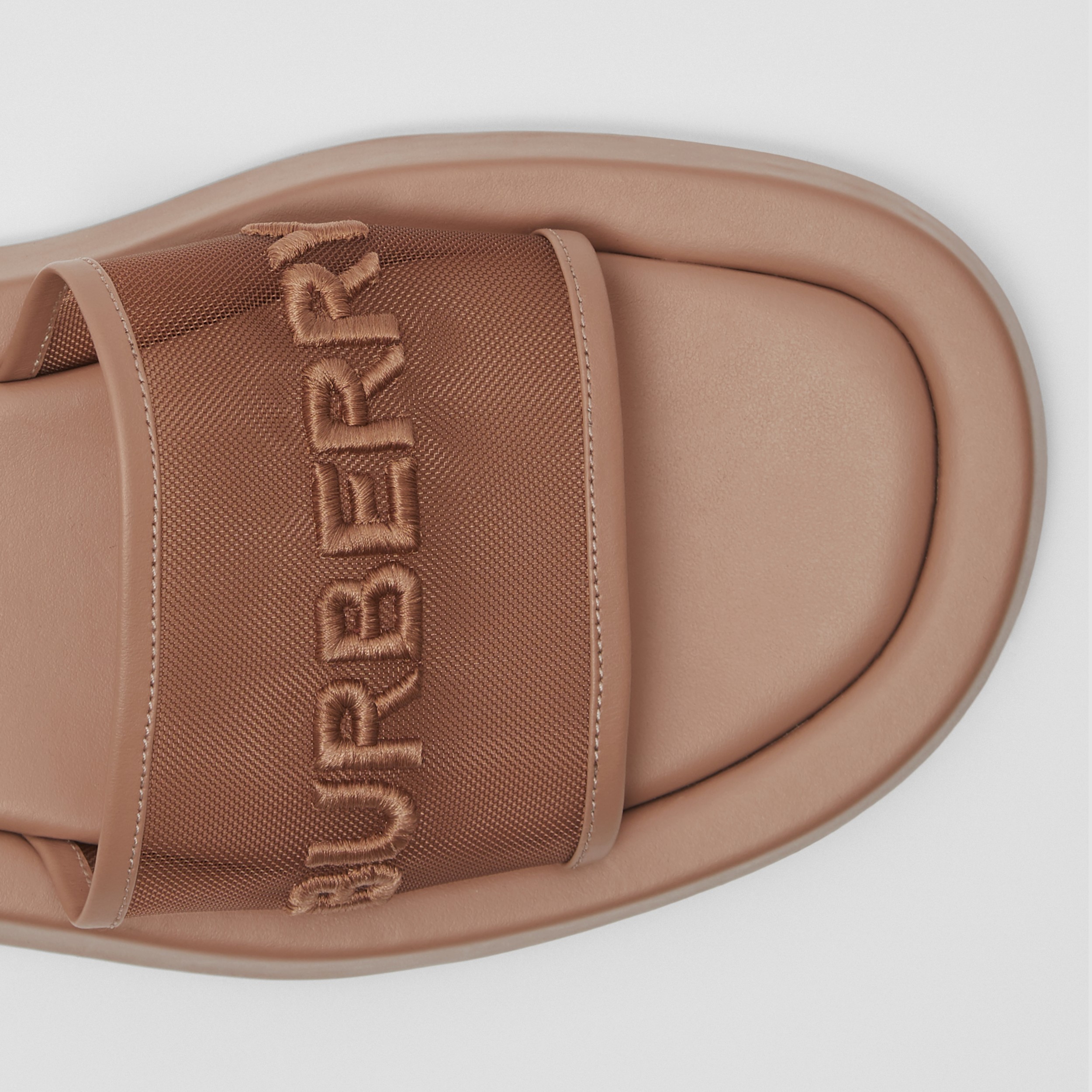 burberry slides women's