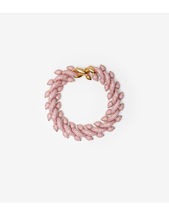 Spear Pavé Chain Bracelet​