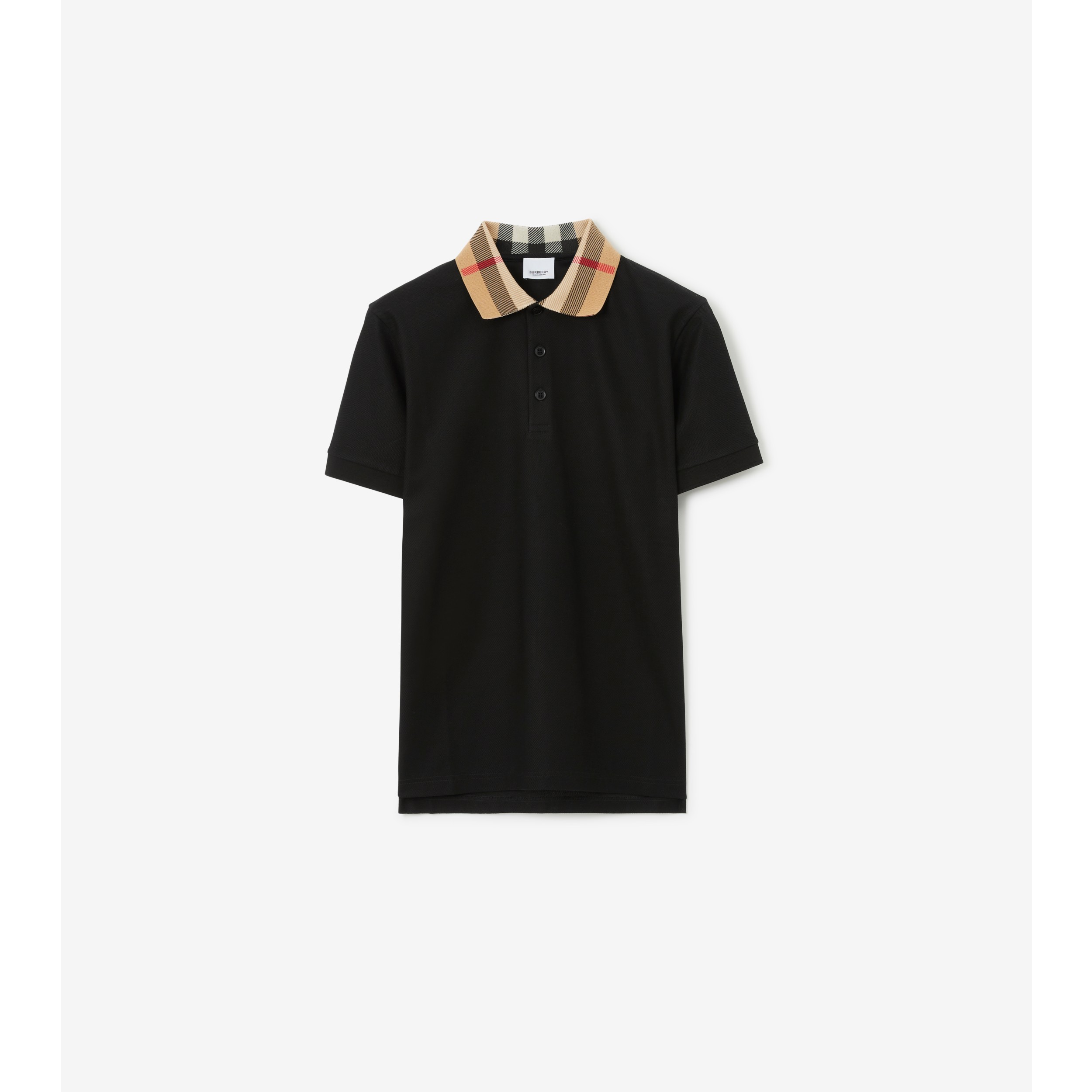 Mens burberry shop polo shirt sale