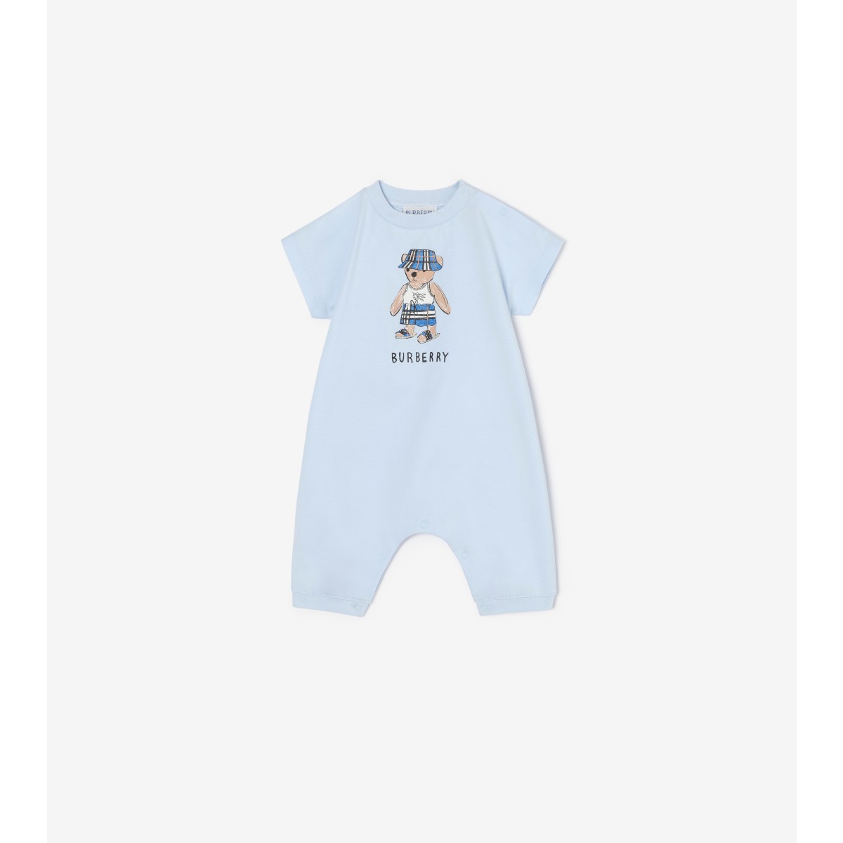  Check Beach Bear Playsuit