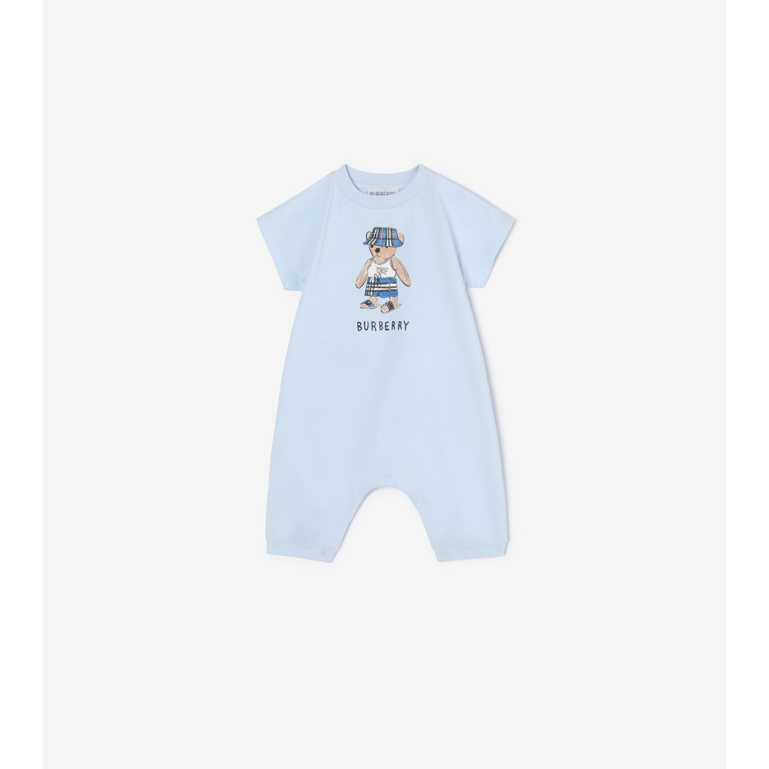 Beach Bear Cotton Playsuit