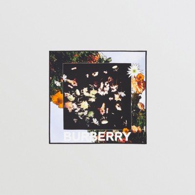 burberry floral scarf