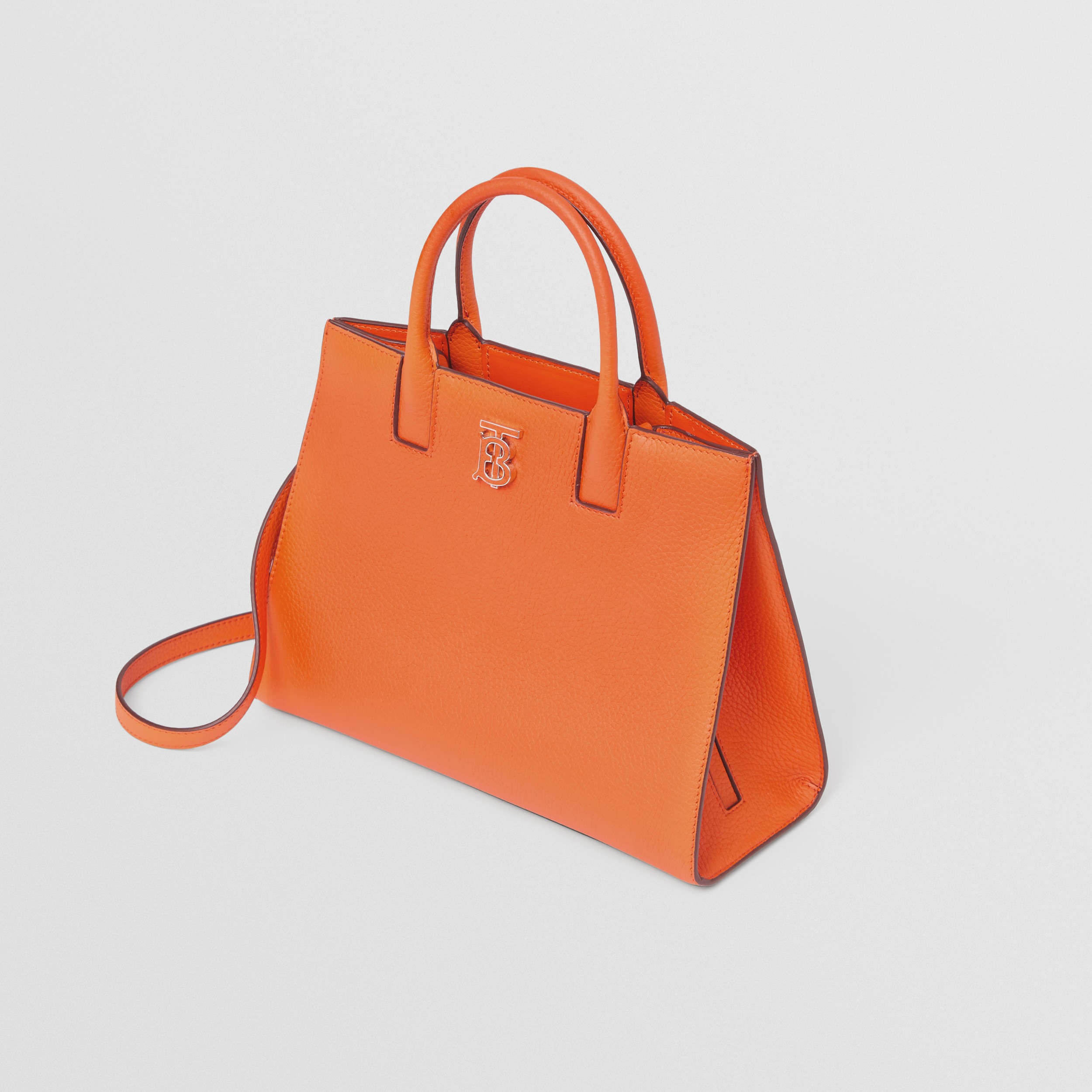 Mini Leather Frances Bag in Orange - Women | Burberry® Official - 4