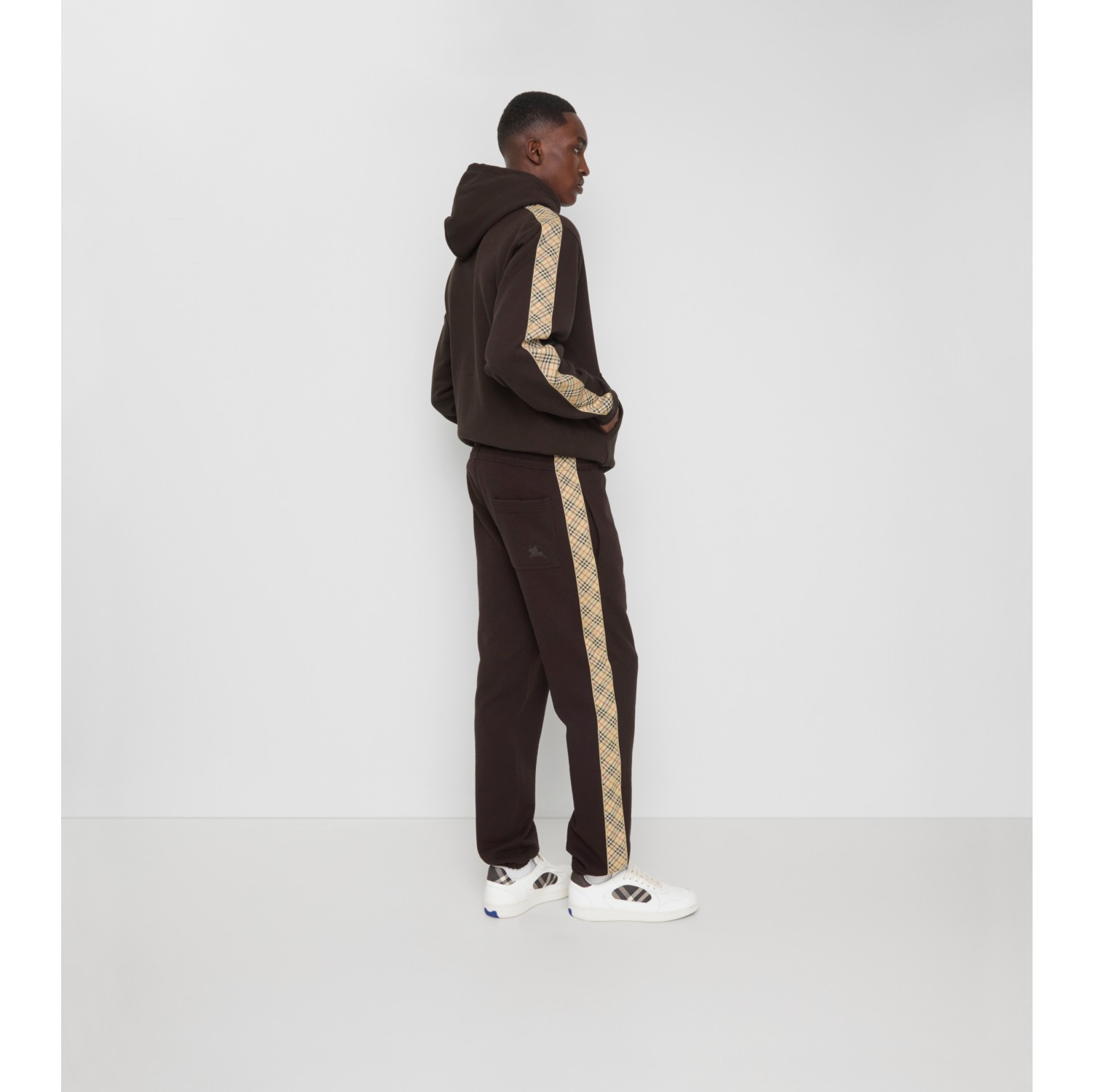Pantalon de jogging en coton avec Check