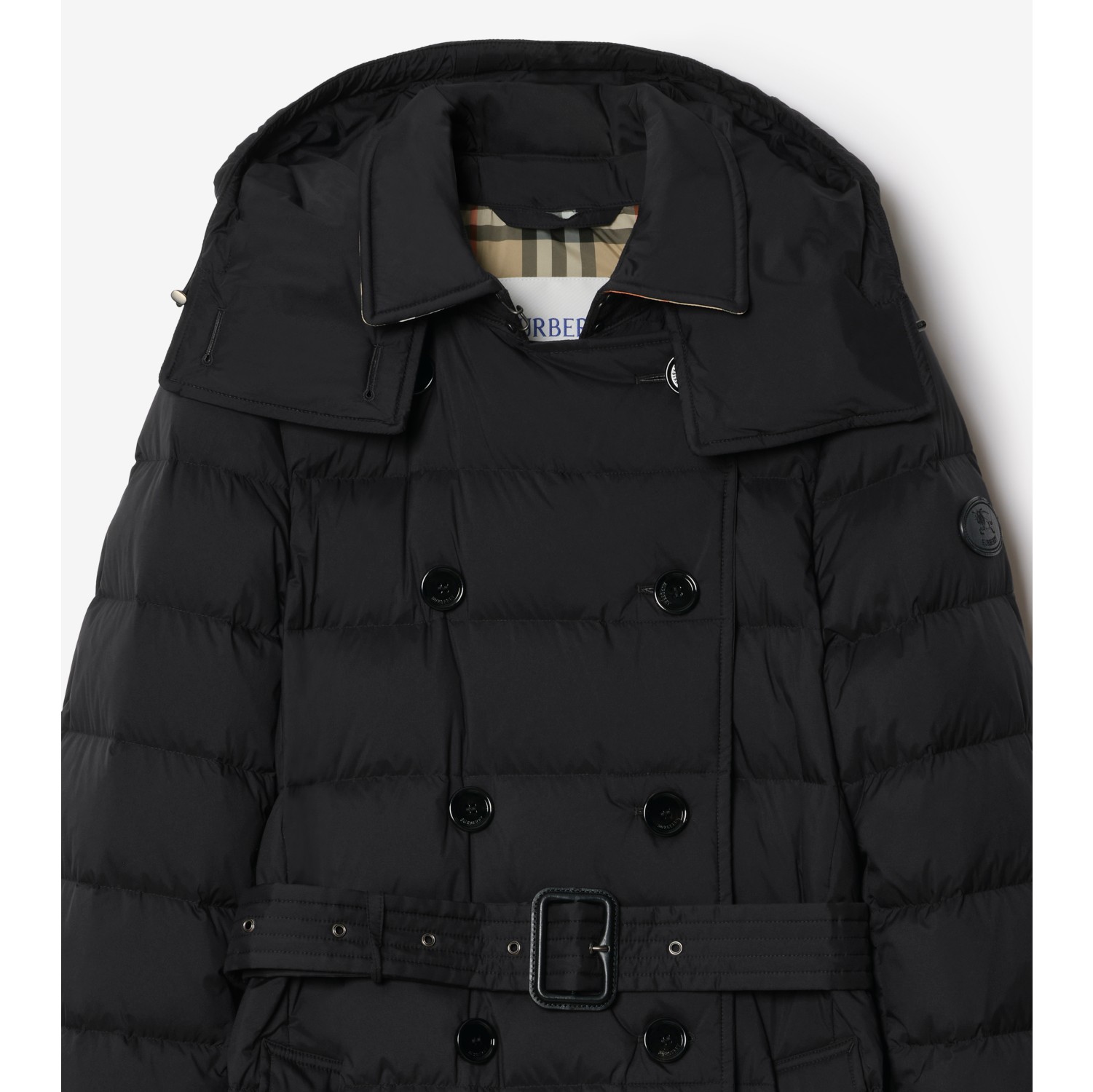 Long Nylon Audley Puffer Coat