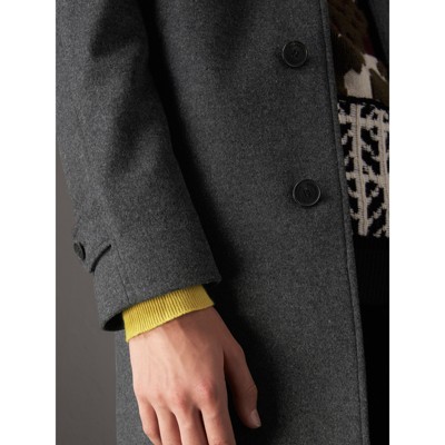 burberry wool cashmere car coat
