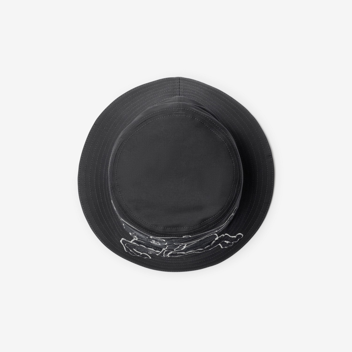 EKD コットン バケットハット (チャコール) - メンズ | Burberry EKD コットン バケットハット (チャコール) - メンズ | Burberry