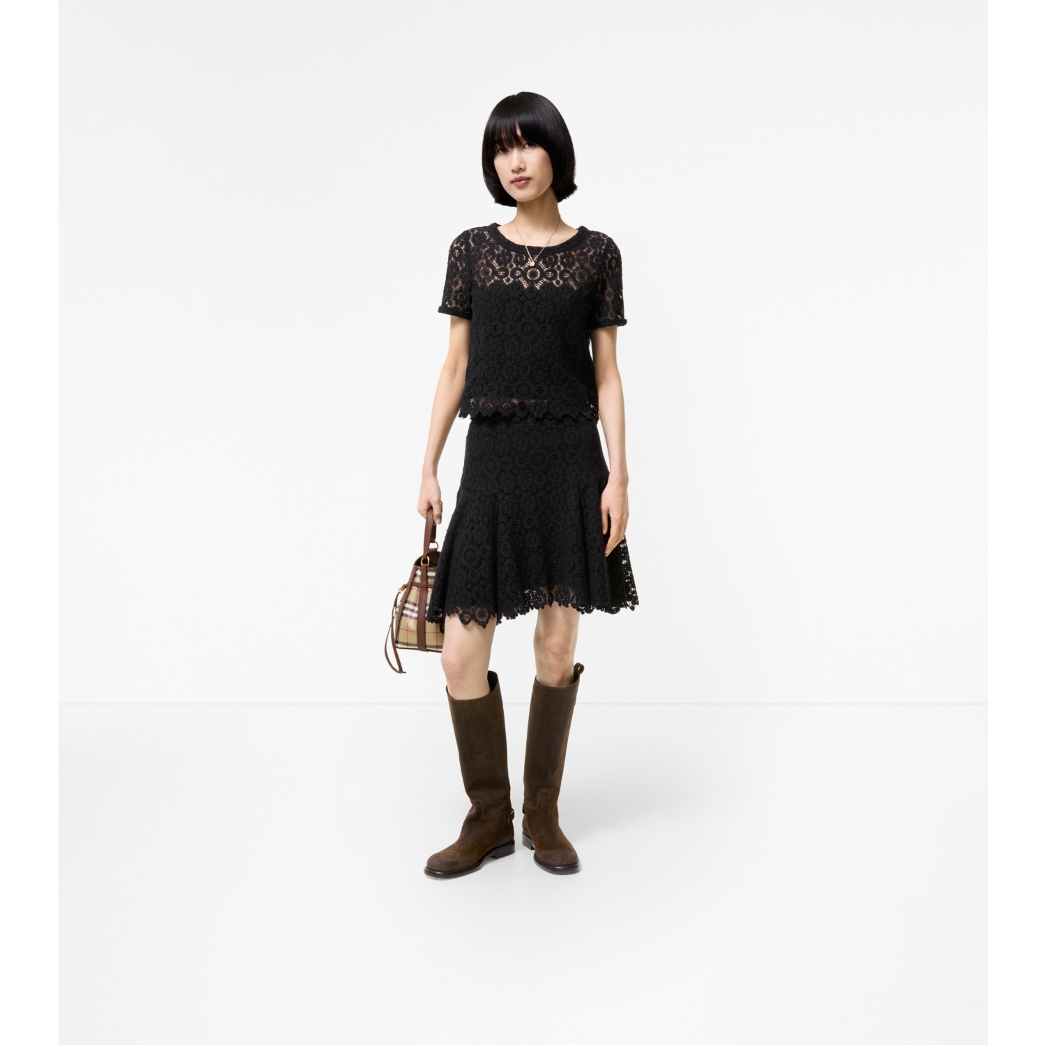 Floral Lace Skirt