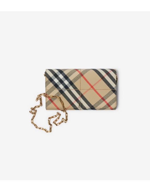 Burberry lady wallet best sale