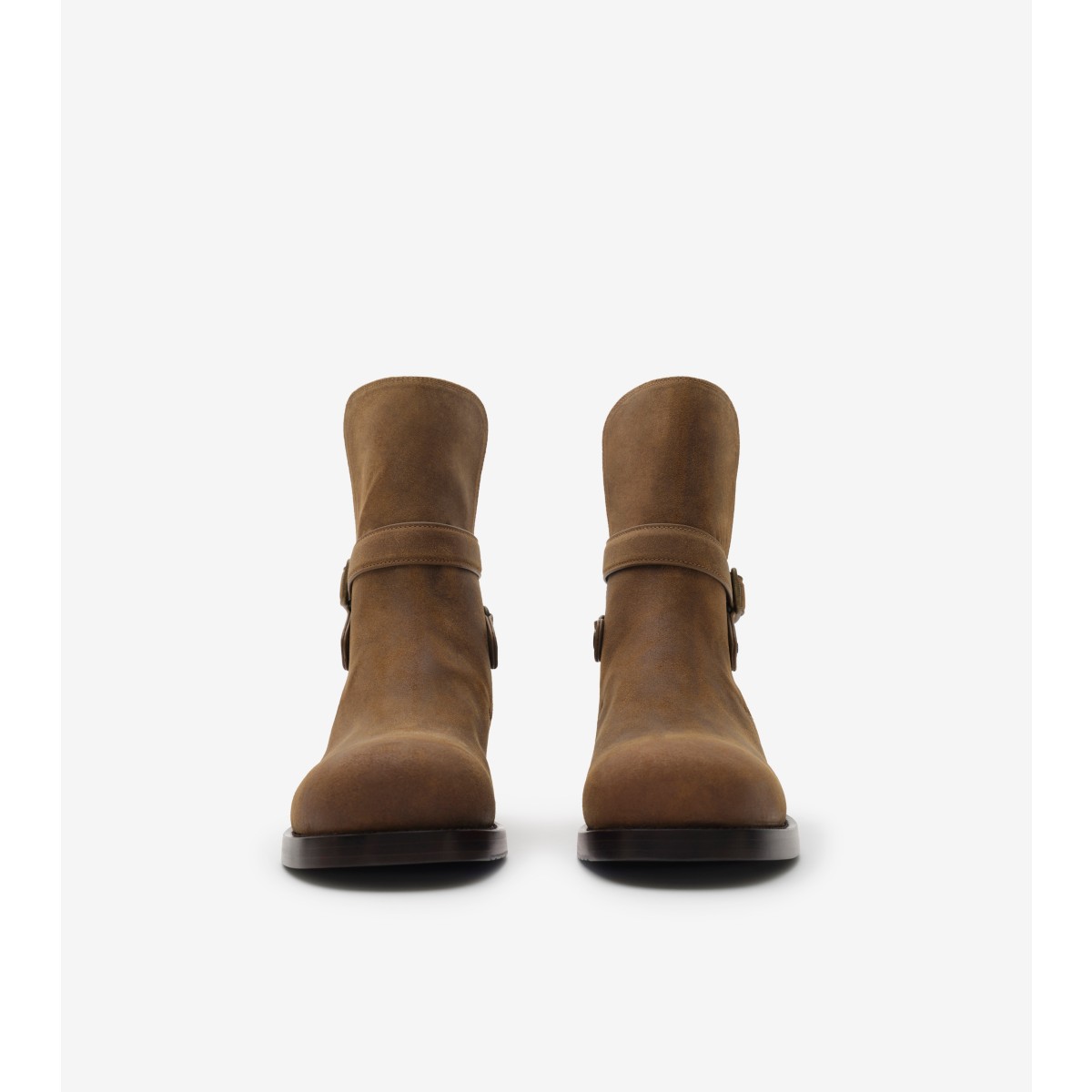  Waxed Suede Ledger Boots​​