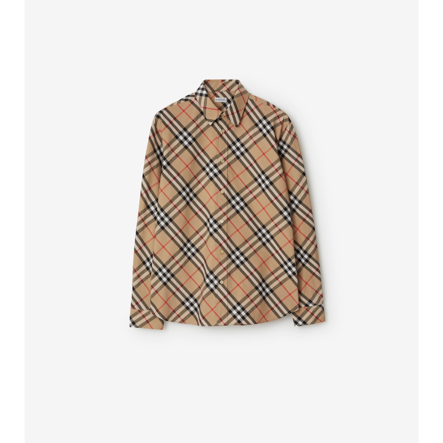 Burberry on sale checkered shirt