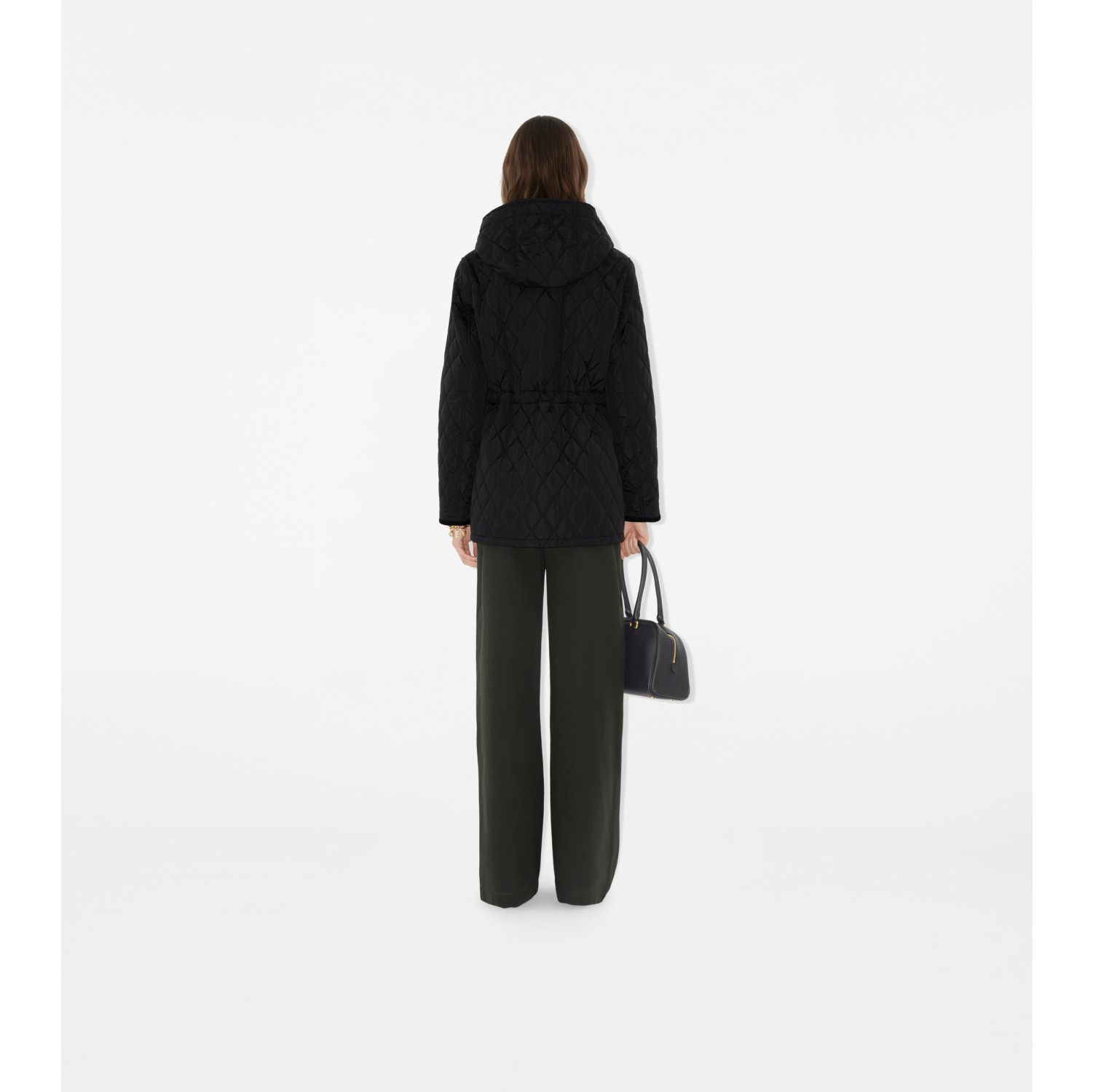 Quilted Nylon Parka