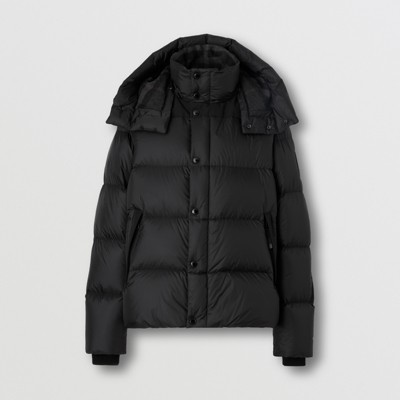 ID Identity Mens Quilted Water Resistant Puffa-Style Work Bubble Jacket Black 