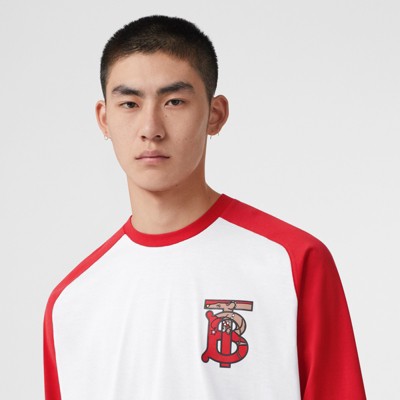men's burberry long sleeve t shirt