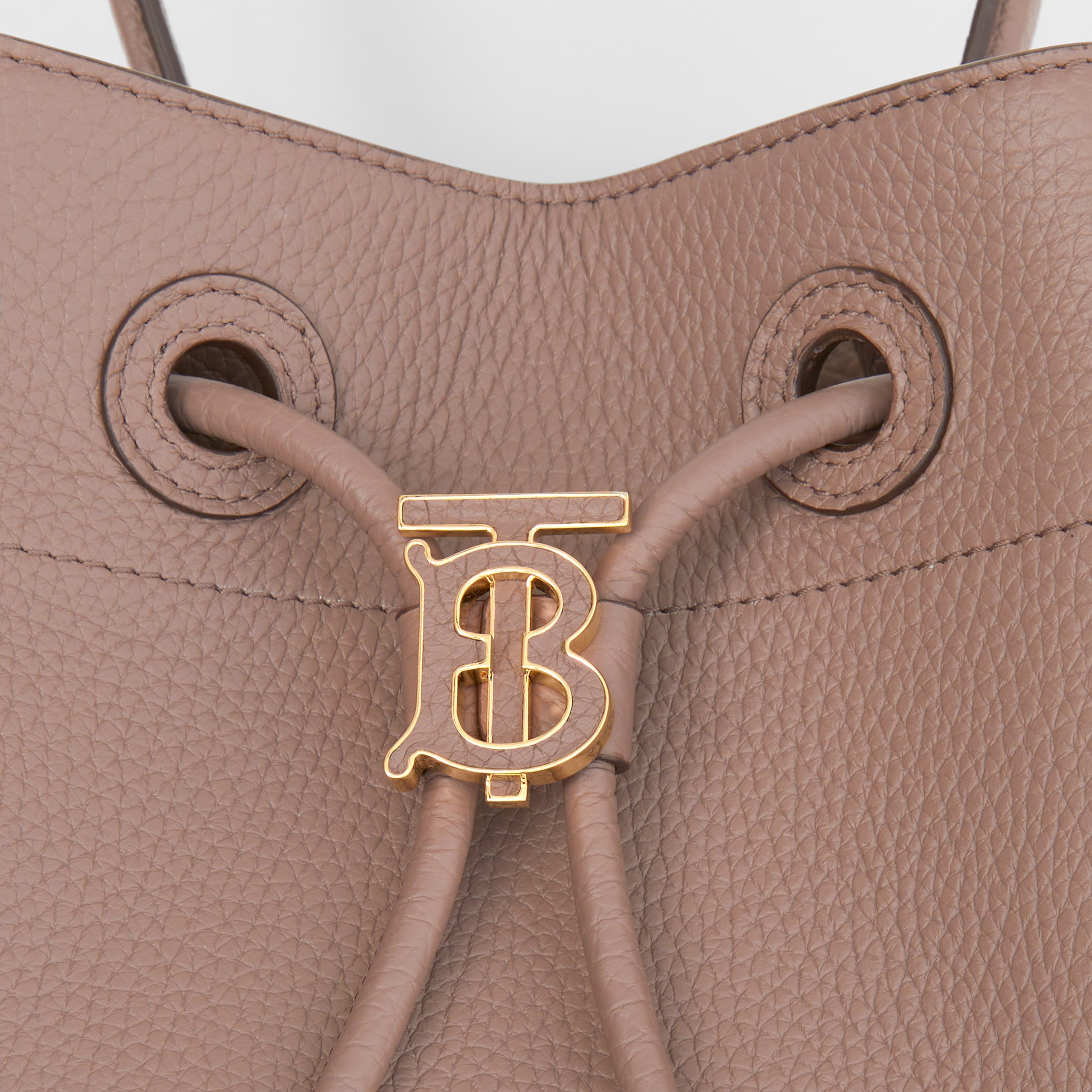 Small TB Bucket Bag in Light Saddle Brown - Women | Burberry® Official - 2