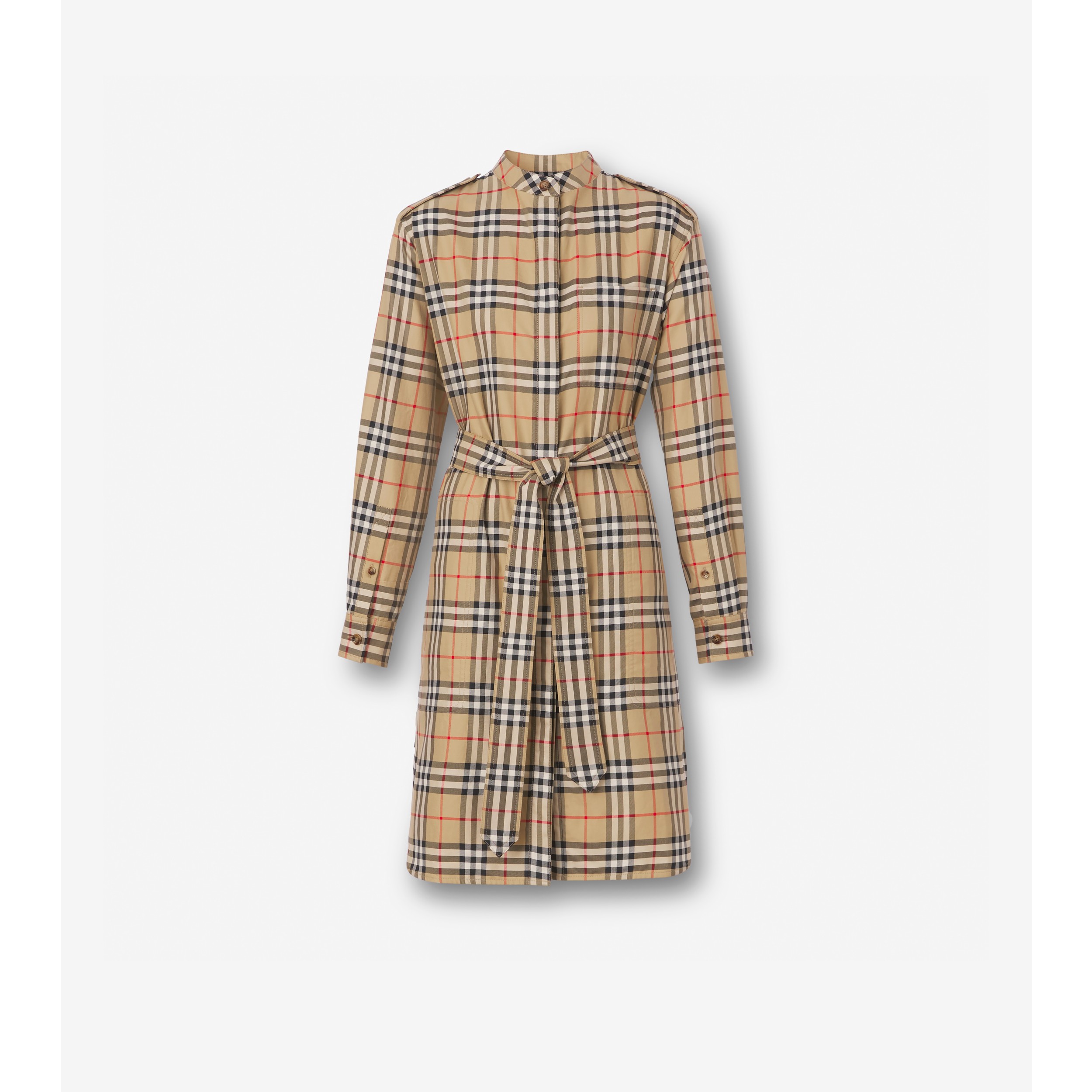 vintage check dress