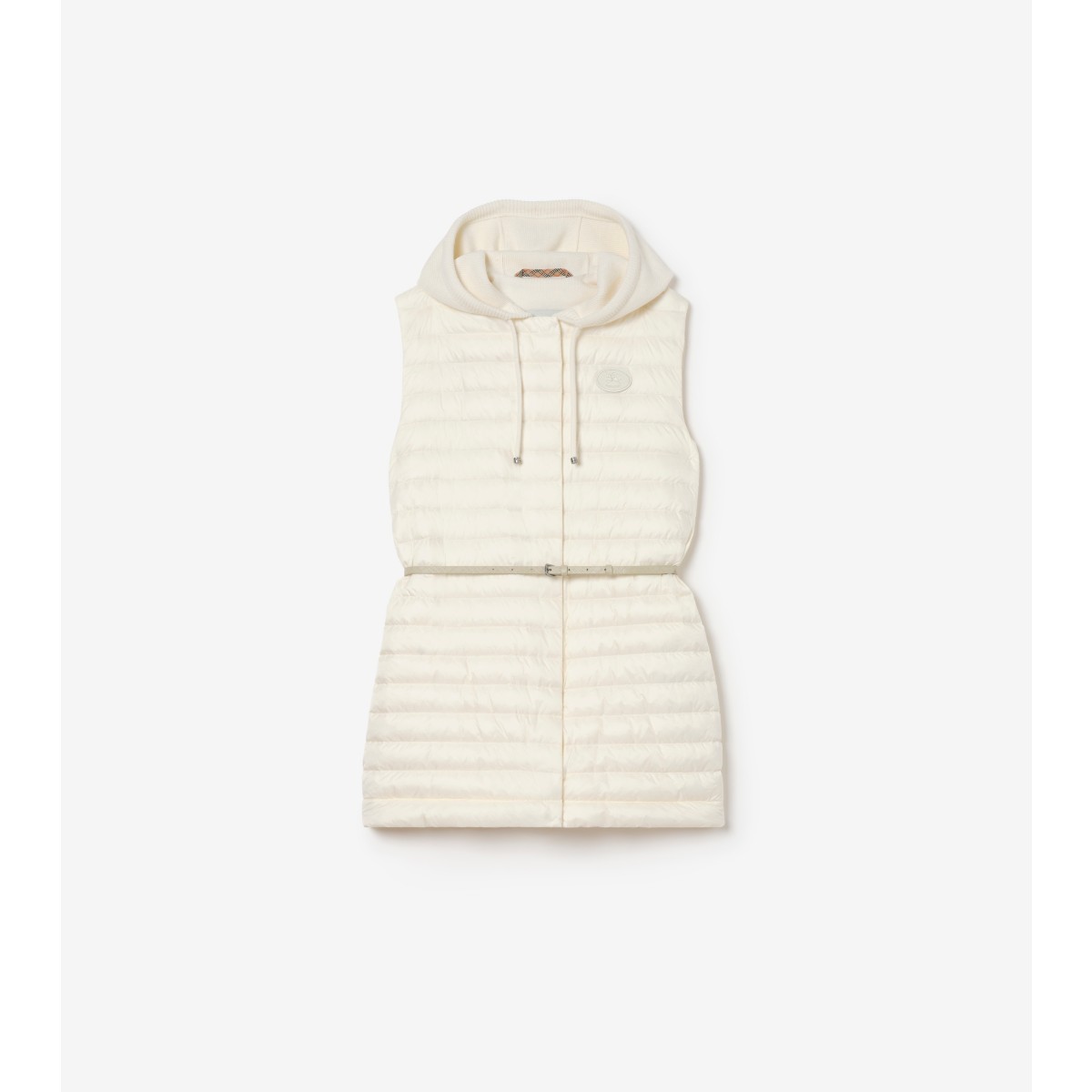  Check Nylon Ainsworth Hooded Gilet