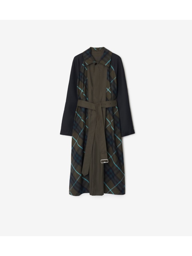 Burberry on sale coat green