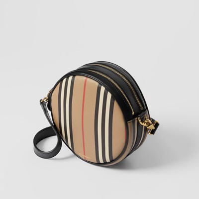 Icon Stripe Louise Bag in Archive Beige - Women | Burberry® Official