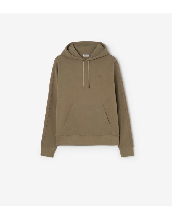 d*3様 Burberry フード付きパーカー オリーブ メンズ デザイナー フーディー＆スウェットシャツ | Burberry®