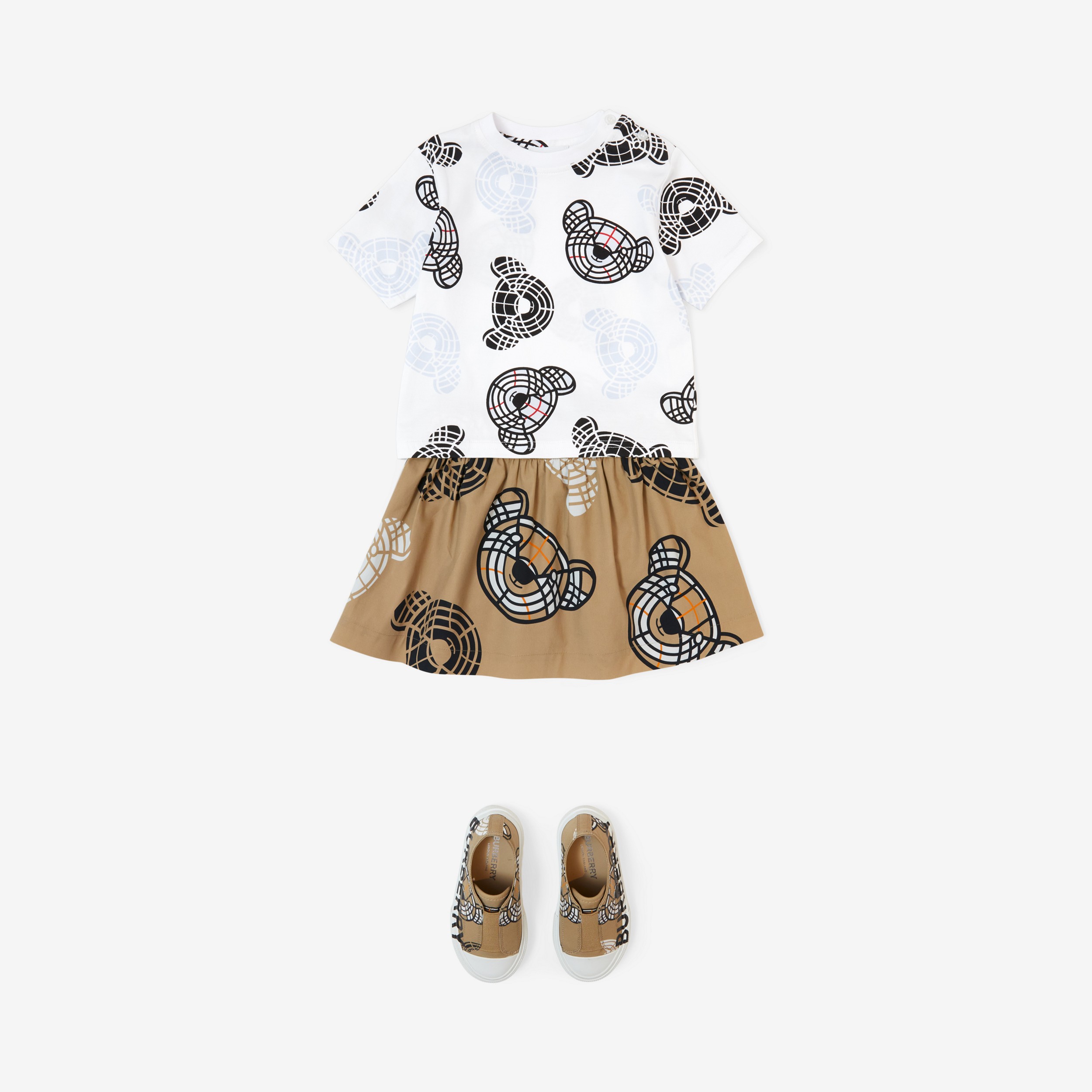Baumwoll-T-Shirt mit Thomas Teddybär-Print (Weiß) - Kinder | Burberry® - 3