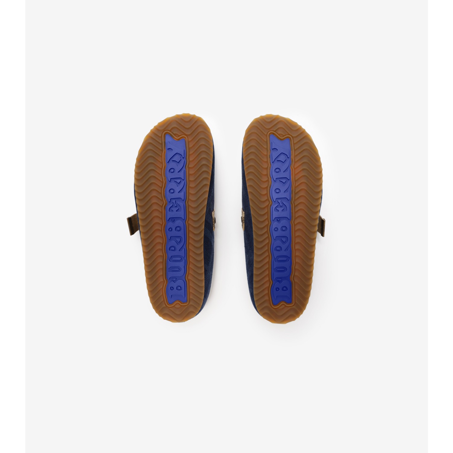 Check Denim Urchin Clogs in Navy - Women | Burberry® Official