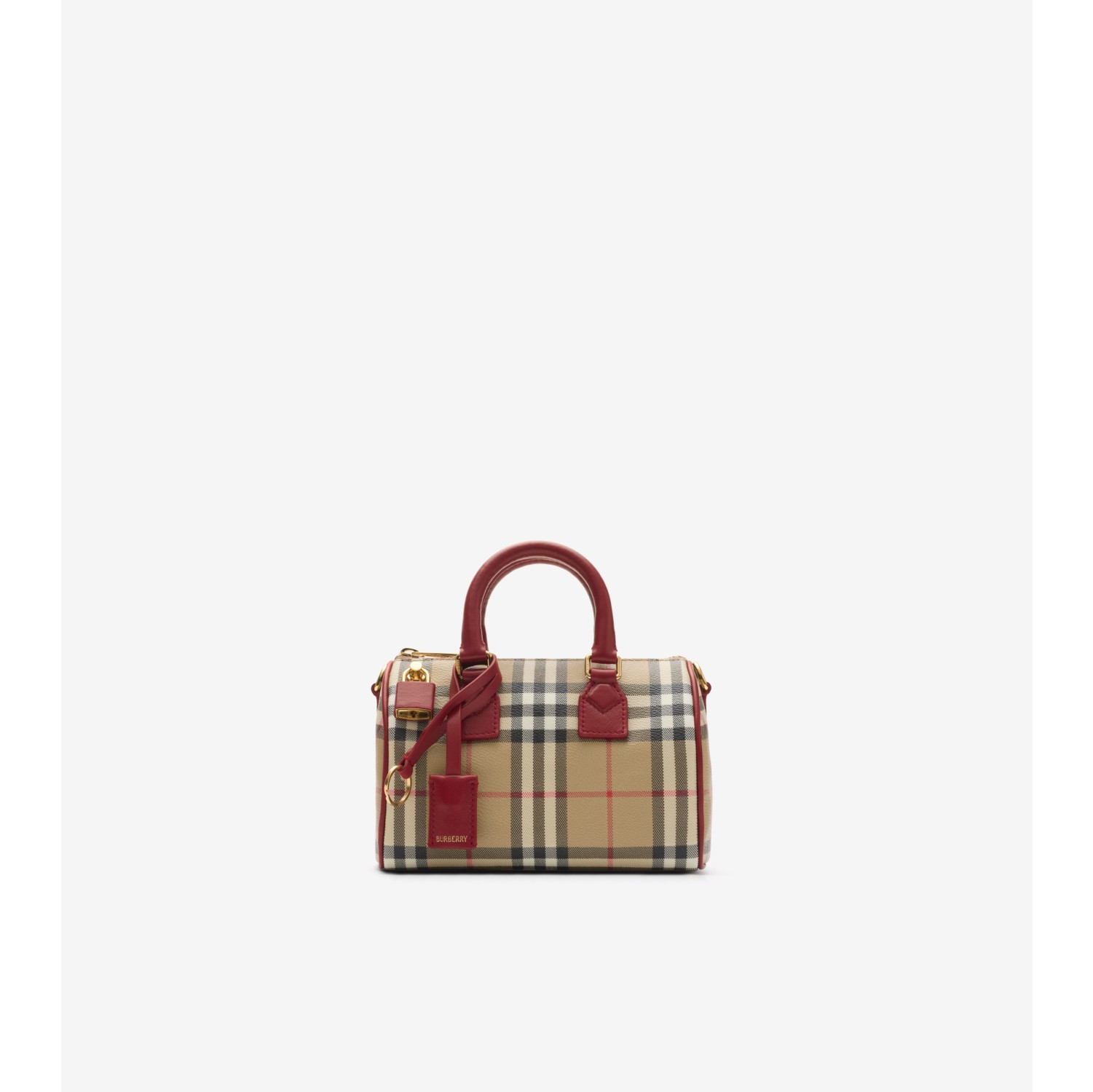 Mini Check Bowling Bag