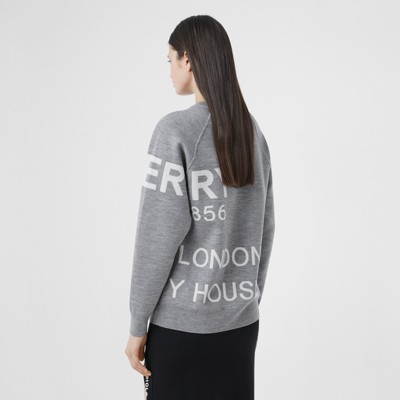 burberry war horse sweater