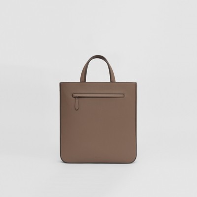 structured tote bag with pockets