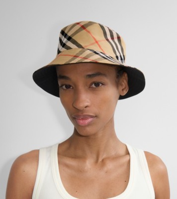 バーバリー　ハット 新品♡ お値段下げました！ 楽天市場】burberry バケットハットの通販