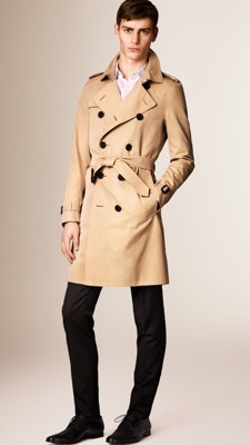 Honey The Sandringham - Long Heritage Trench Coat - Image 1