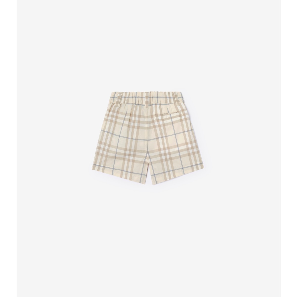  Check Cotton Shorts