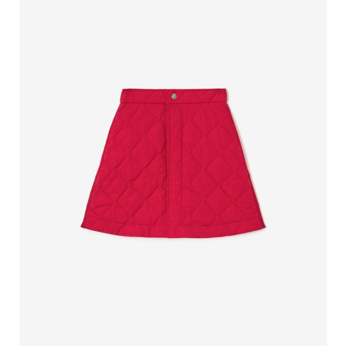 Burberry Quilted Nylon Mini Skirt In Pillar