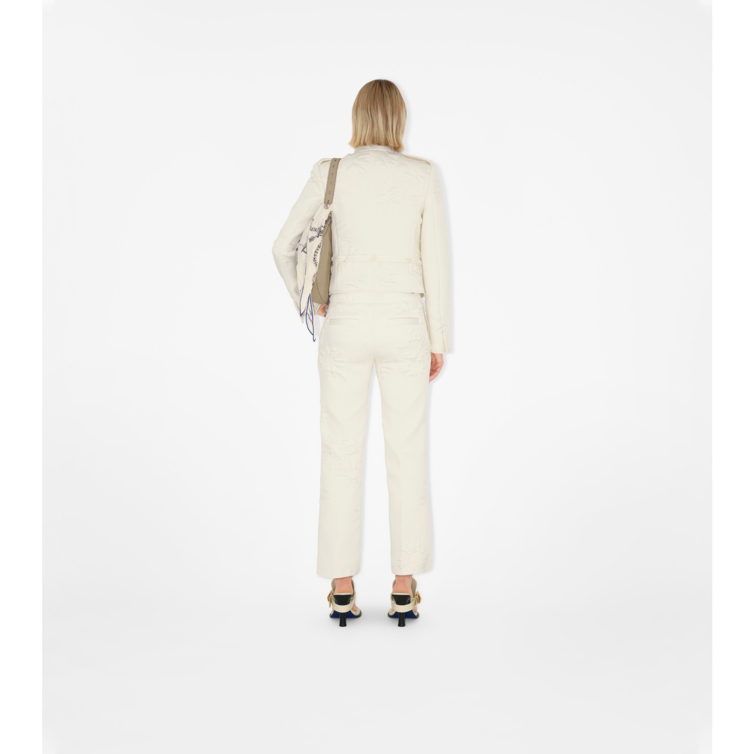 Daisy Silk Blend Tailored Trousers