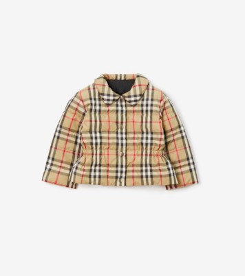 Burberry jacket kids deals white