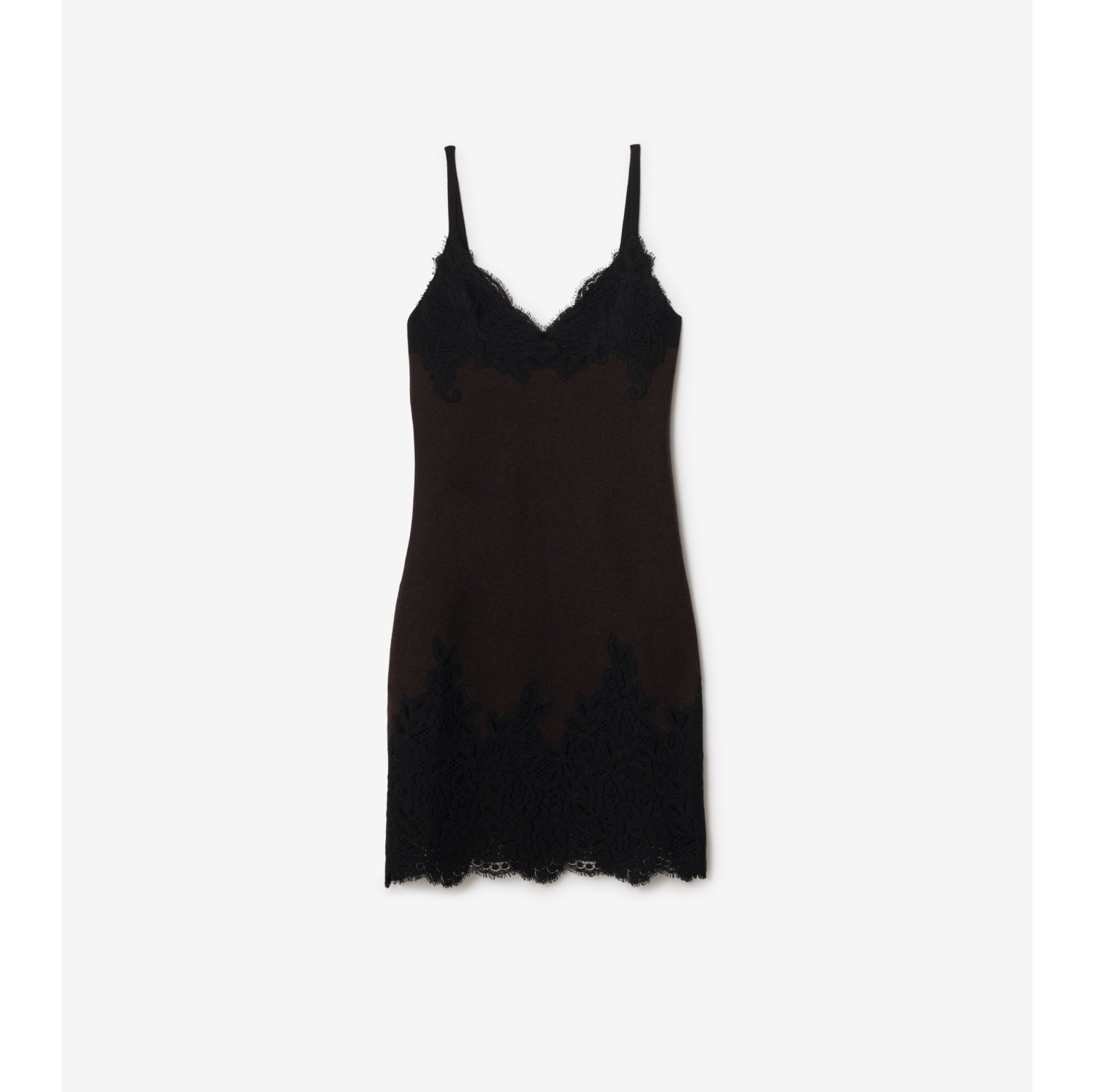 Wool Lace Dress in Snug - Women | Burberry® Official