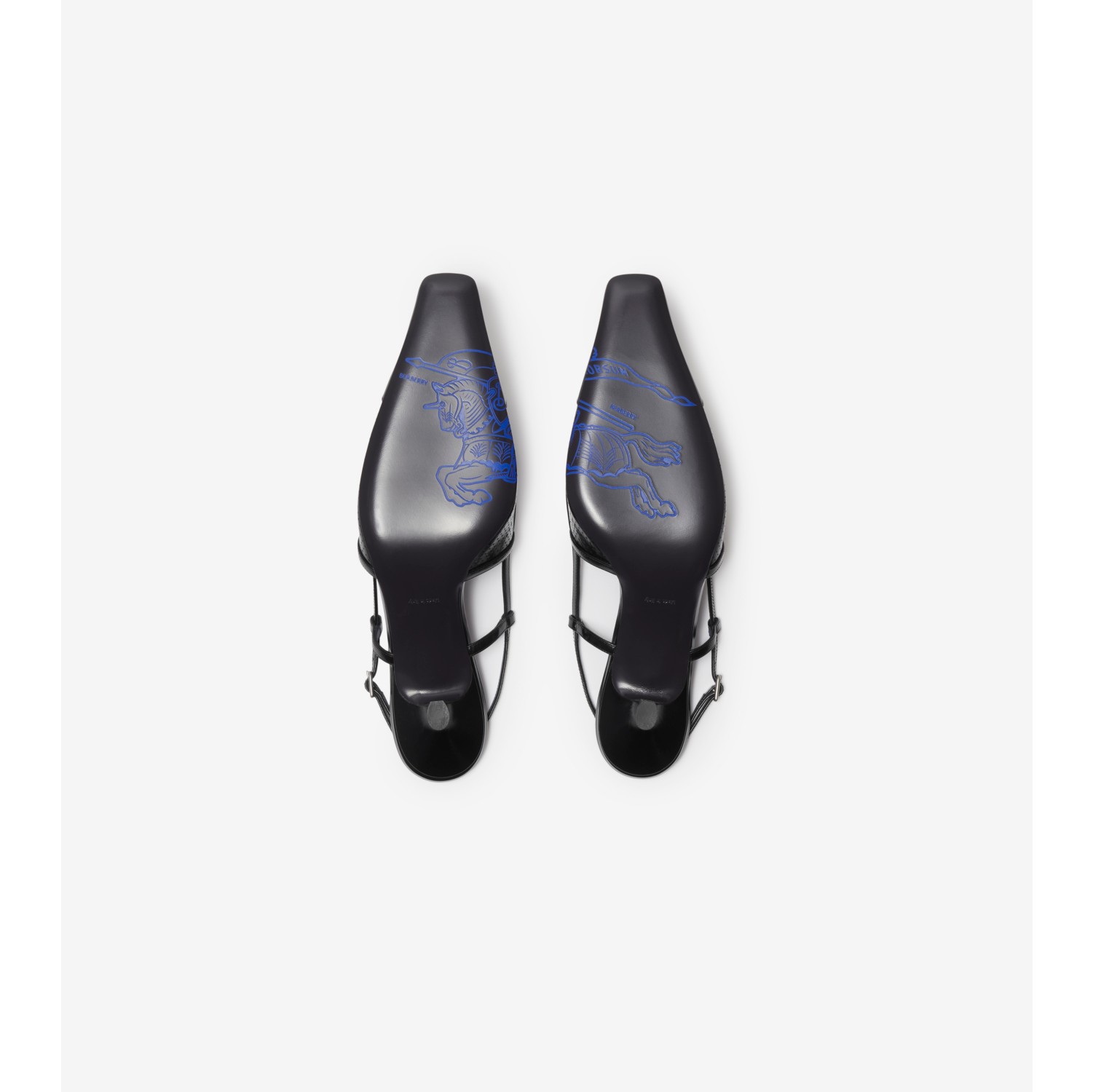 Leather Chisel Slingback Pumps​