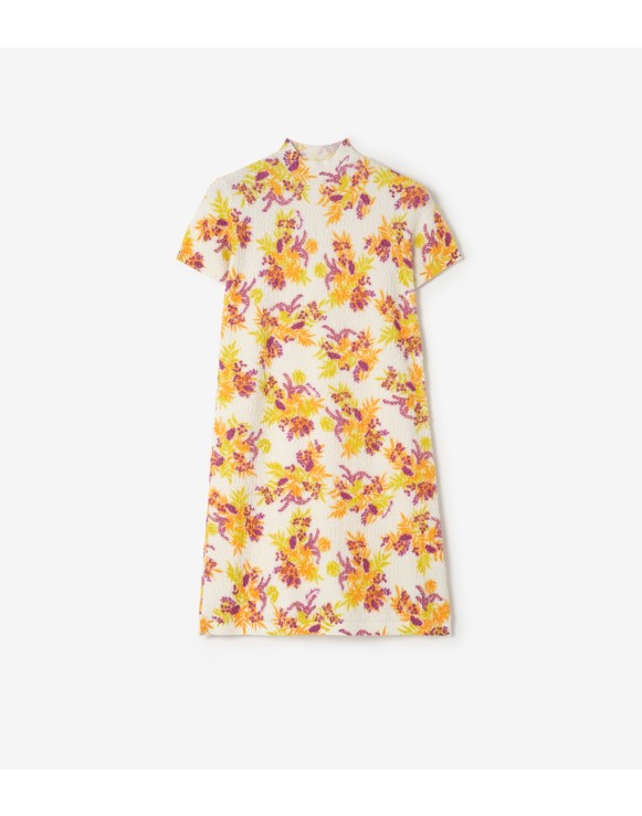 Floral Cotton Blend Dress