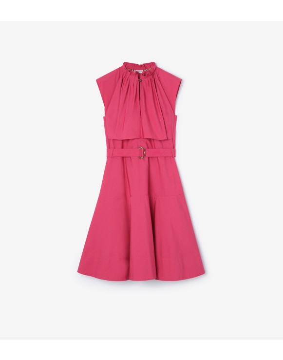 Robe en popeline de coton