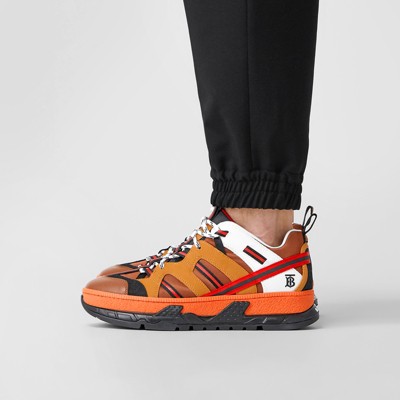 burberry sneakers orange